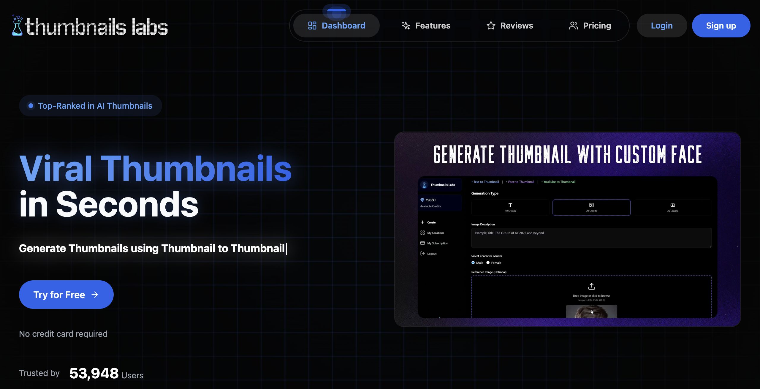 ThumbnailsLabs
AI Thumbnails Generator